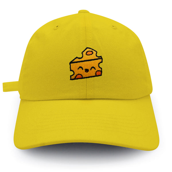 Cheese Dad Hat Embroidered Baseball Cap Foodie Cheesy Wine