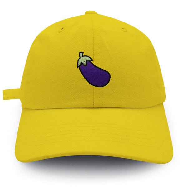 Eggplant Dad Hat Embroidered Baseball Cap Foodie Vegetable