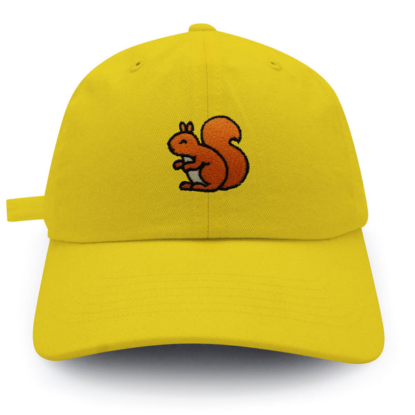 Squirrel Dad Hat Embroidered Baseball Cap Hamster Chipmunks