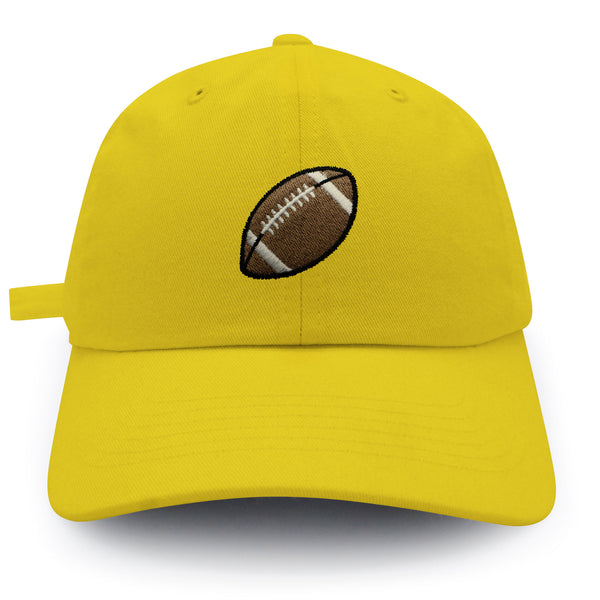 Football Dad Hat Embroidered Baseball Cap Rugby Sports Fan