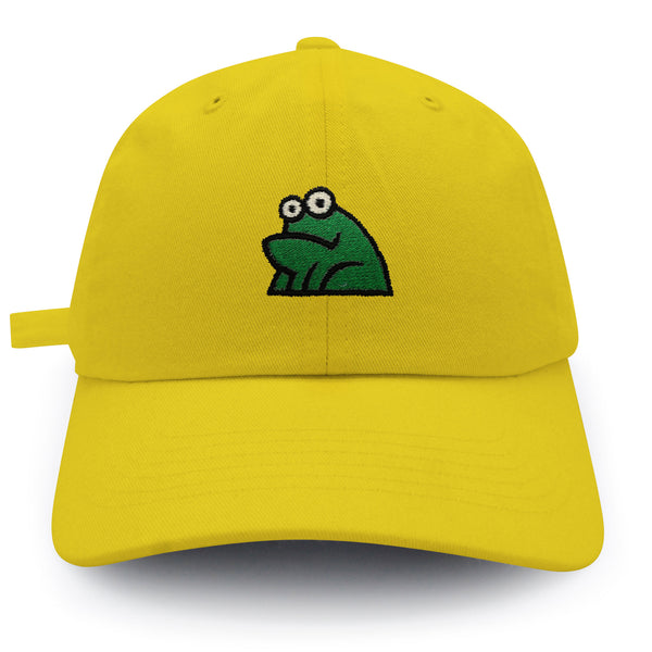 Frog Dad Hat Embroidered Baseball Cap Funny