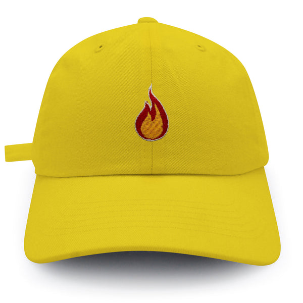 Fire Dad Hat Embroidered Baseball Cap Firepit Camping