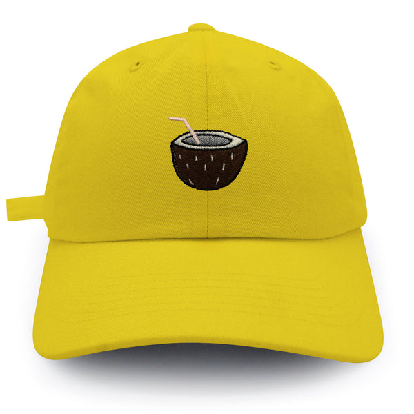 Coconut Dad Hat Embroidered Baseball Cap Juice Tree