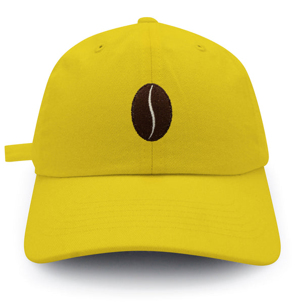 Coffee Bean Dad Hat Embroidered Baseball Cap Caffeine Cafe