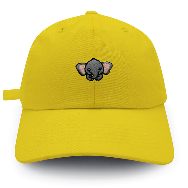 Elephant Dad Hat Embroidered Baseball Cap Wild Cute