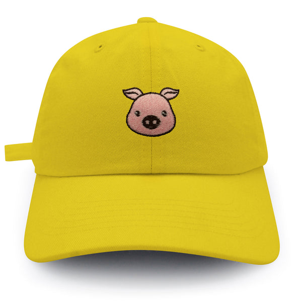 Pig Dad Hat Embroidered Baseball Cap Pork Bacon