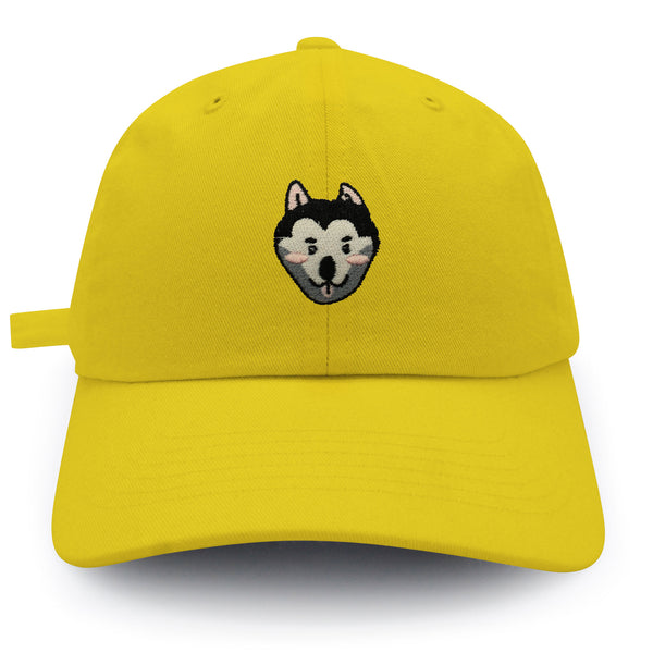 Husky Dad Hat Embroidered Baseball Cap Dog Puppy