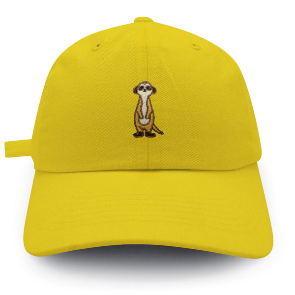 Meerkat Dad Hat Embroidered Baseball Cap Lion Observer