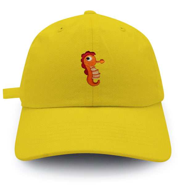 Sea Horse Dad Hat Embroidered Baseball Cap Ocean Fish