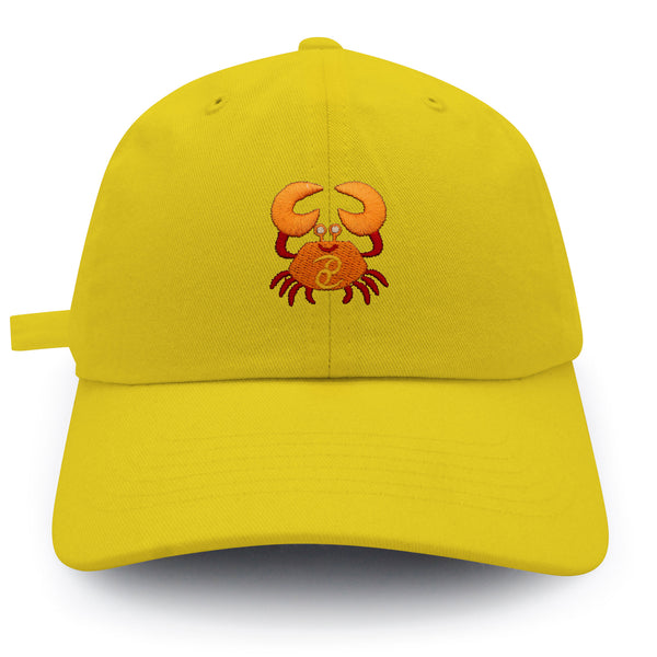 Cancer Dad Hat Embroidered Baseball Cap Crab Zodiac