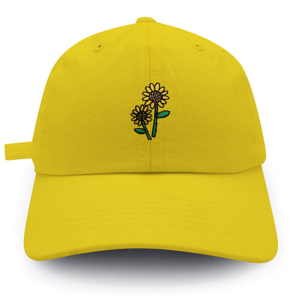 Sunflowers Dad Hat Embroidered Baseball Cap Flower Floral