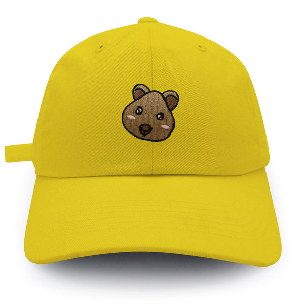 Quokka Face  Dad Hat Embroidered Baseball Cap Cute Animal