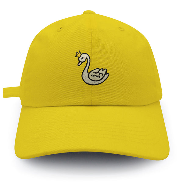 Swan Dad Hat Embroidered Baseball Cap Bird Queen