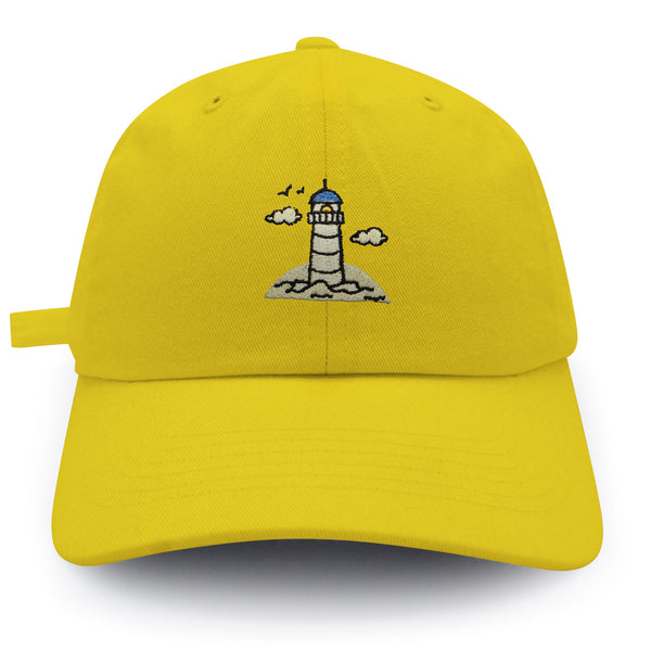 Light house Dad Hat Embroidered Baseball Cap Seawall