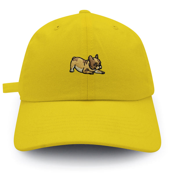 French Bulldog Dad Hat Embroidered Baseball Cap Dog Puppy