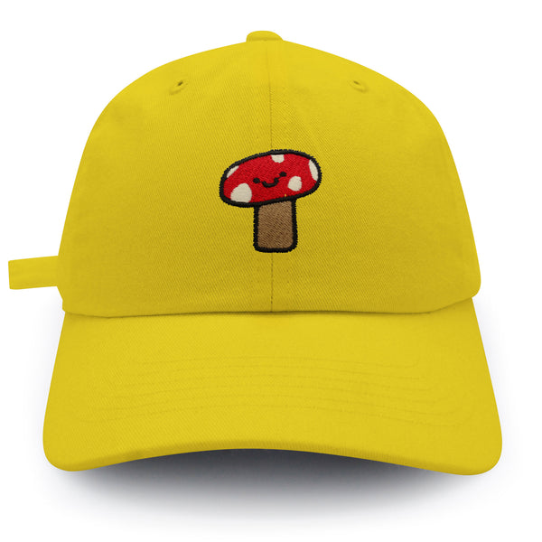 Mushroom Dad Hat Embroidered Baseball Cap Cute