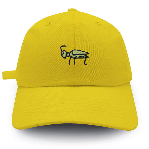 Grasshopper  Dad Hat Embroidered Baseball Cap Green