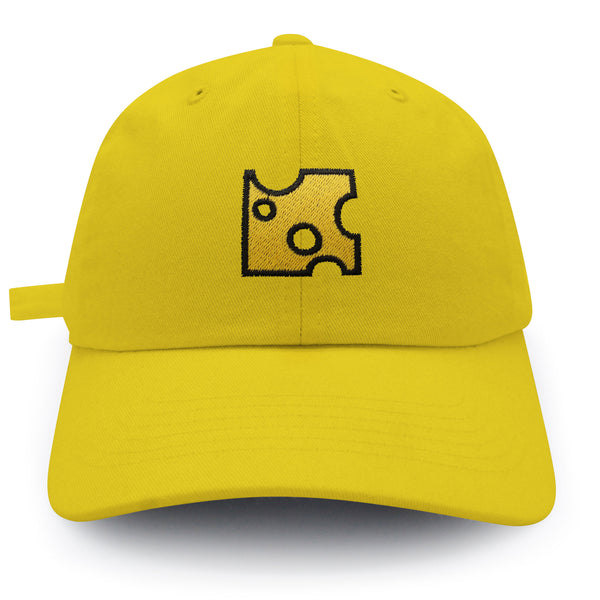 Slice of Cheese  Dad Hat Embroidered Baseball Cap Sandwich