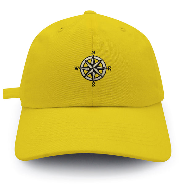 Compass Dad Hat Embroidered Baseball Cap Adventure