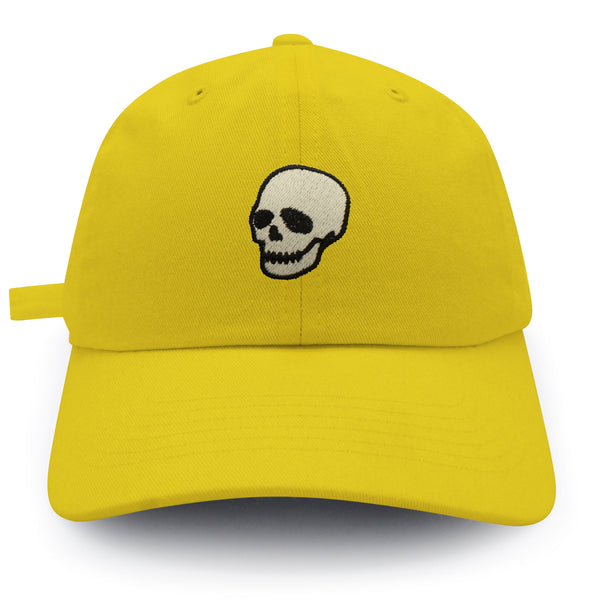 Skeleton  Dad Hat Embroidered Baseball Cap Skull