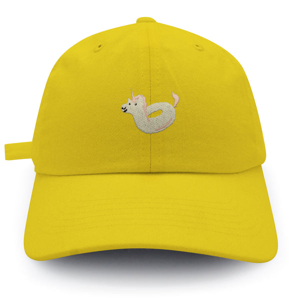 Unicorn Floaty Dad Hat Embroidered Baseball Cap Swim