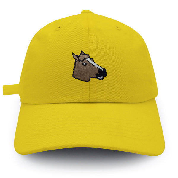 Horse Mask  Dad Hat Embroidered Baseball Cap Costume