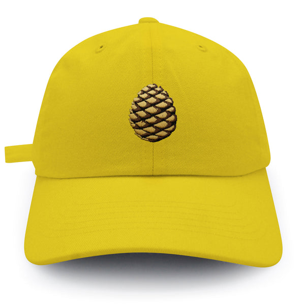 Pinecone Dad Hat Embroidered Baseball Cap Pine Tree