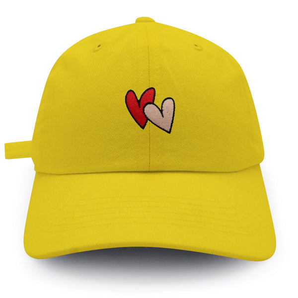 Heart Dad Hat Embroidered Baseball Cap Cute