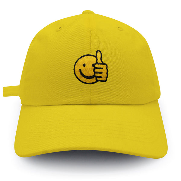 Like Thumbs Up Emoji Dad Hat Embroidered Baseball Cap Funny