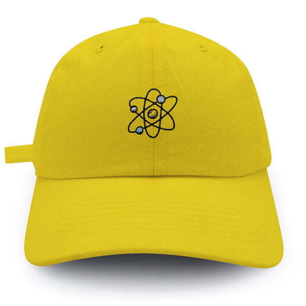 Atom Dad Hat Embroidered Baseball Cap Electron Neutron