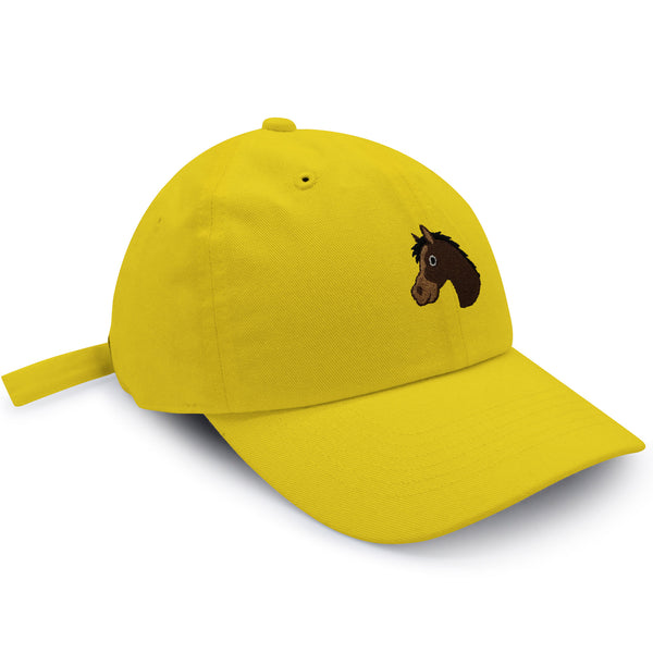 Horse Head Dad Hat Embroidered Baseball Cap Cowboy Zoo