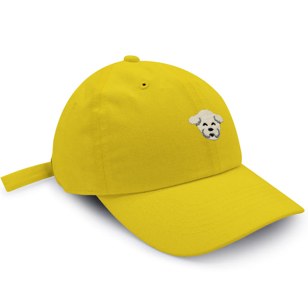 Bichon Frise Dad Hat Embroidered Baseball Cap Dog Puppy