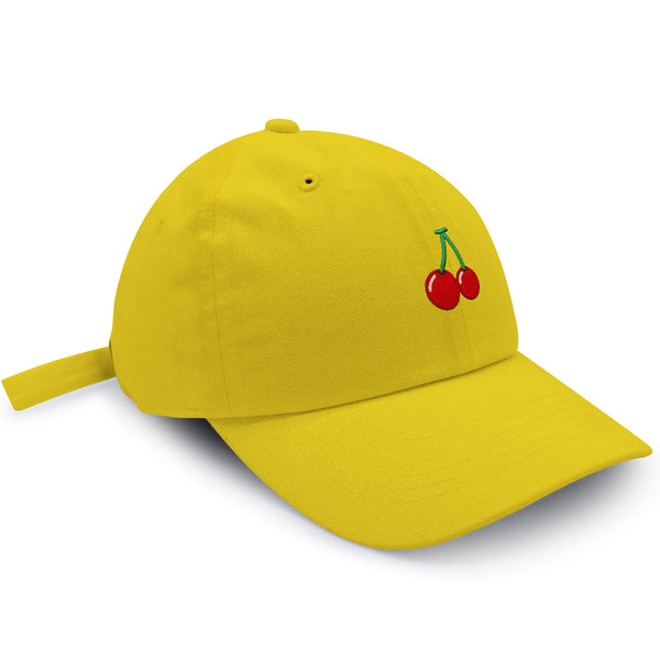 Cherry Dad Hat Embroidered Baseball Cap Fruit Foodie