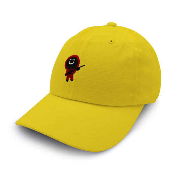 Squidman Dad Hat Embroidered Baseball Cap Game Death