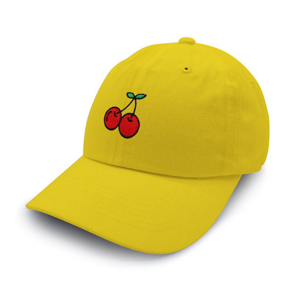 Cherries Dad Hat Embroidered Baseball Cap Fruit