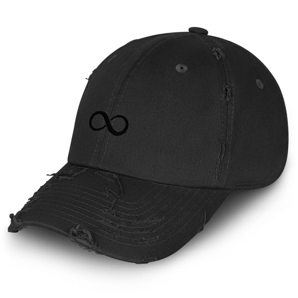 Infiniti Vintage Dad Hat Frayed Embroidered Cap Symbol Loop