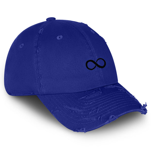 Infiniti Vintage Dad Hat Frayed Embroidered Cap Symbol Loop