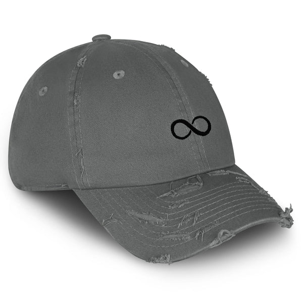 Infiniti Vintage Dad Hat Frayed Embroidered Cap Symbol Loop