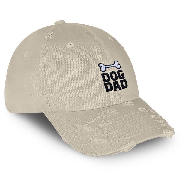 Dog Dad Vintage Dad Hat Frayed Embroidered Cap Dad Dog