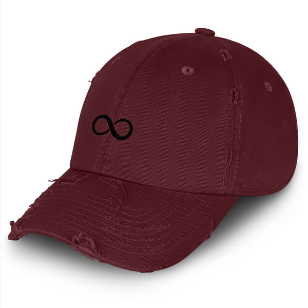 Infiniti Vintage Dad Hat Frayed Embroidered Cap Symbol Loop