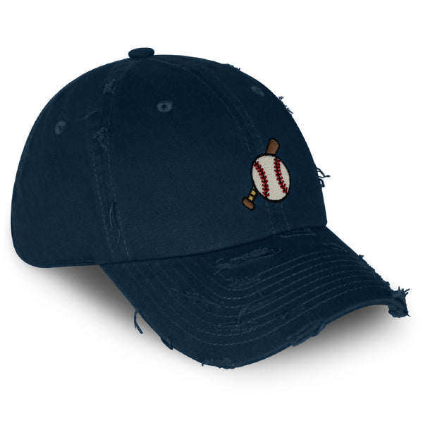 Baseball Vintage Dad Hat Frayed Embroidered Cap Sports Game