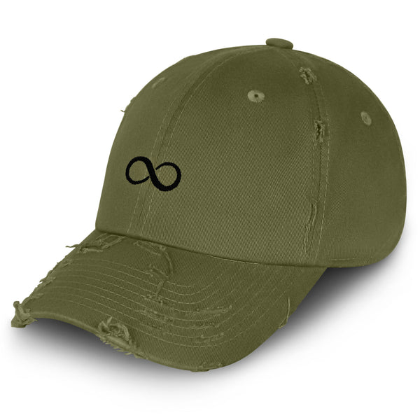 Infiniti Vintage Dad Hat Frayed Embroidered Cap Symbol Loop