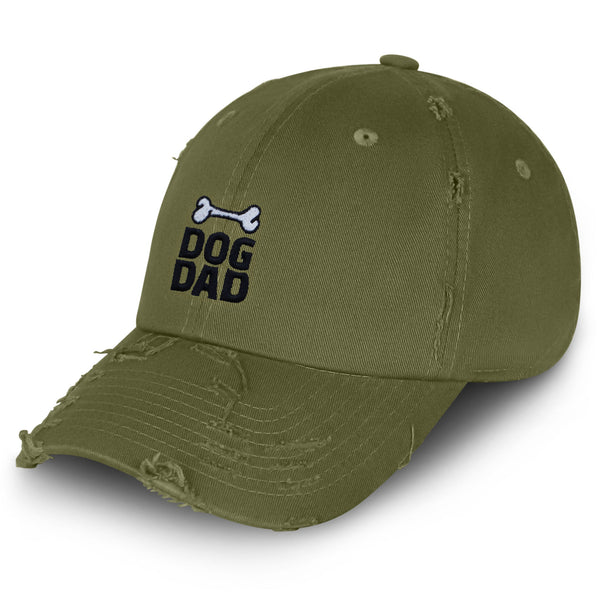 Dog Dad Vintage Dad Hat Frayed Embroidered Cap Dad Dog