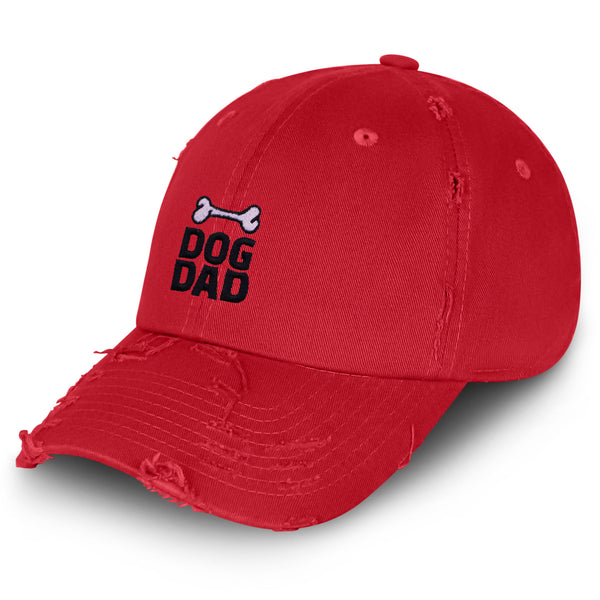 Dog Dad Vintage Dad Hat Frayed Embroidered Cap Dad Dog