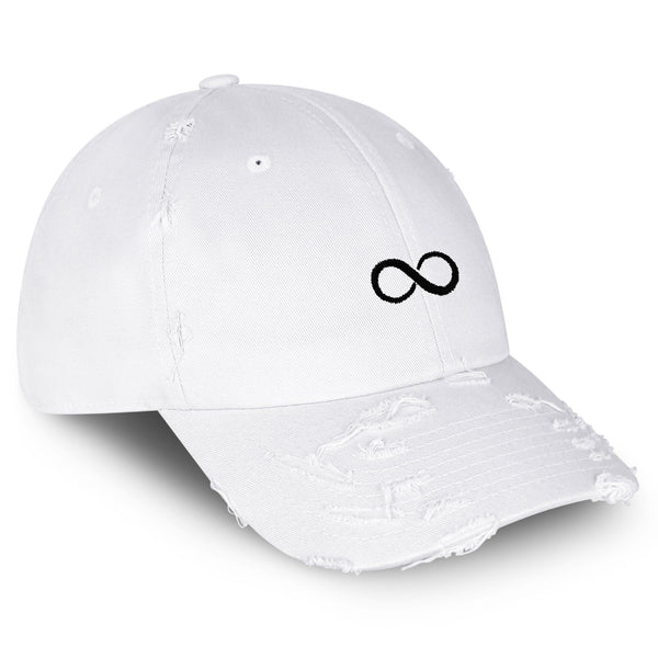 Infiniti Vintage Dad Hat Frayed Embroidered Cap Symbol Loop