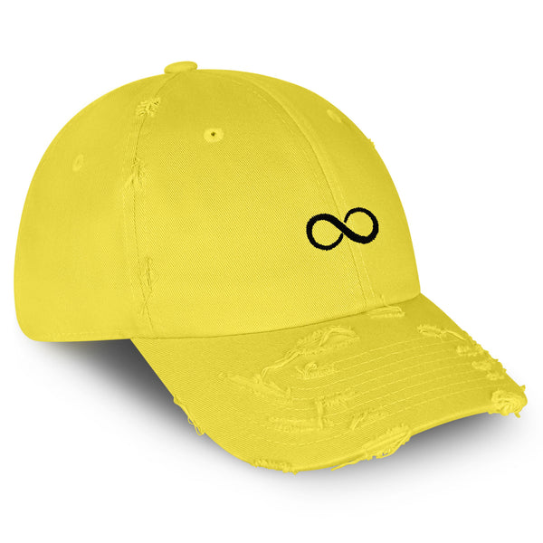 Infiniti Vintage Dad Hat Frayed Embroidered Cap Symbol Loop