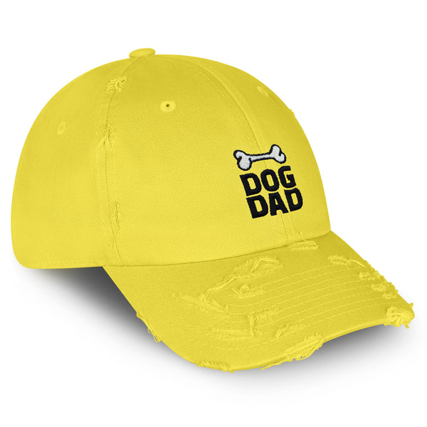 Dog Dad Vintage Dad Hat Frayed Embroidered Cap Dad Dog