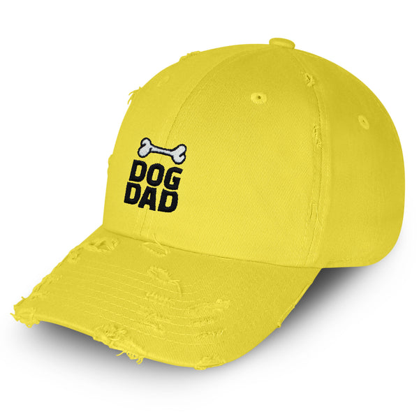 Dog Dad Vintage Dad Hat Frayed Embroidered Cap Dad Dog