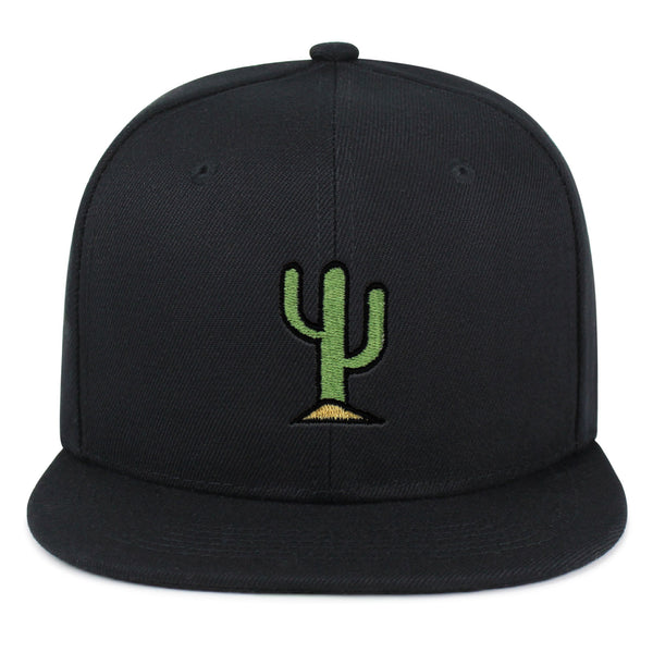 Cactus Snapback Hat Embroidered Hip-Hop Baseball Cap Desert Hot