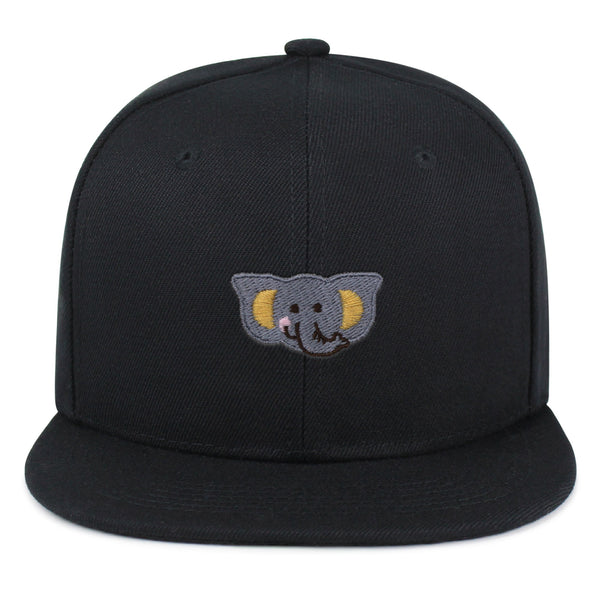 Elephant Snapback Hat Embroidered Hip-Hop Baseball Cap Zoo